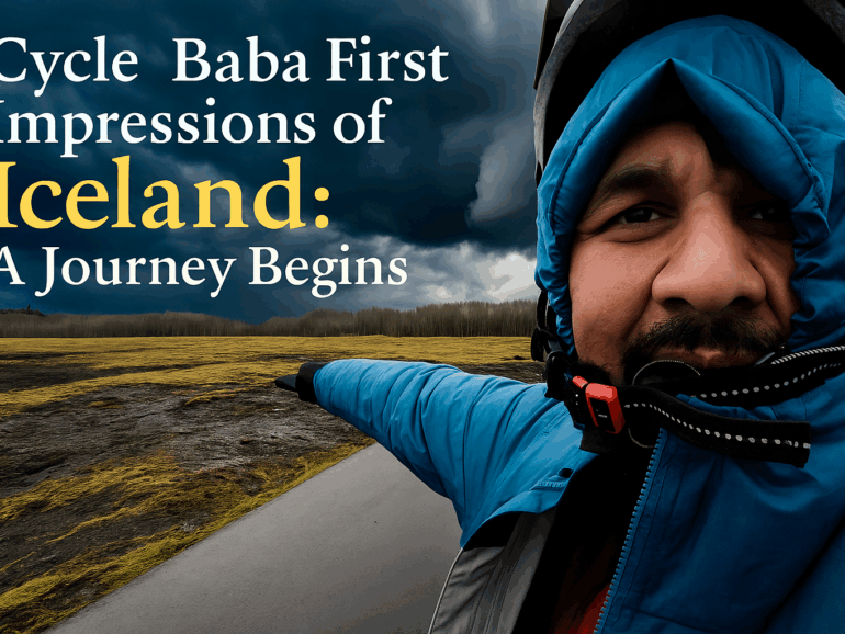 Cycle Baba First Impressions of Iceland: A Journey Begins