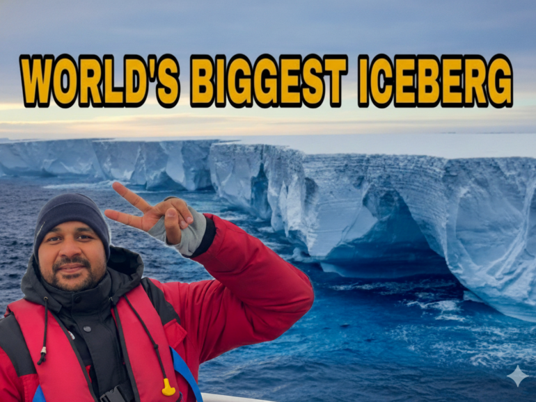 World’s Biggest Iceberg A-23A || Delhi + Mumbai Se Bhi Bada. Pole to Pole Ep.5