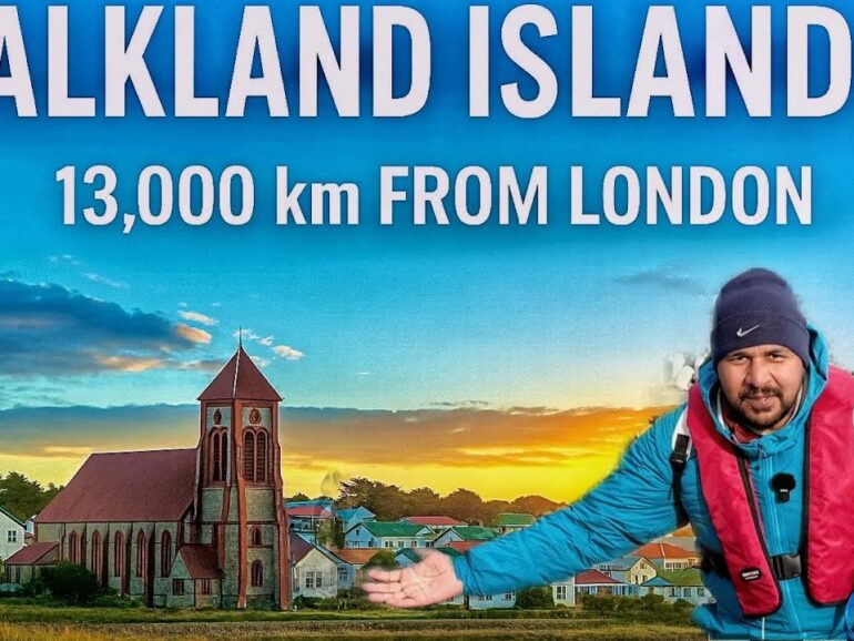Life on Isolated Falkland Islands 🇫🇰 | A British Land 13,000 km From LONDON. Pole to Pole Ep.4