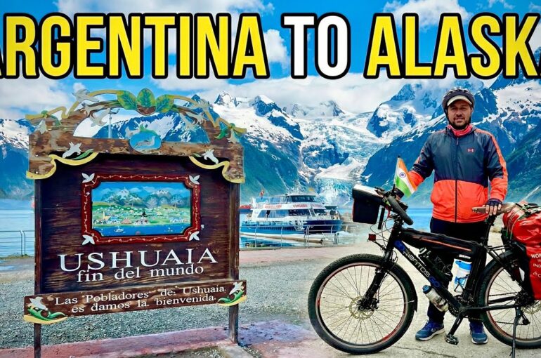 ANTARCTICA to ALASKA Bicycle Journey start By INDIAN 🇮🇳 | Pole to Pole Ep.13