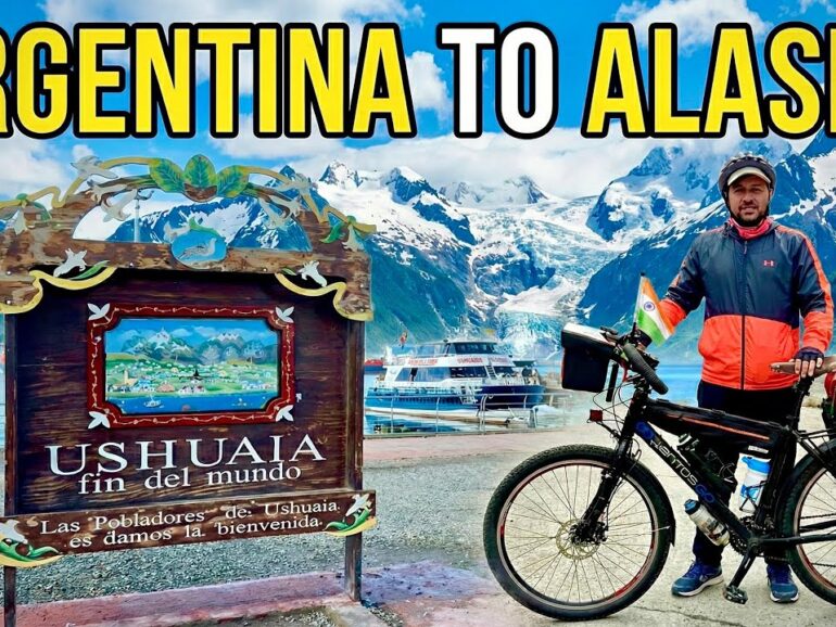 ANTARCTICA to ALASKA Bicycle Journey start By INDIAN 🇮🇳 | Pole to Pole Ep.13