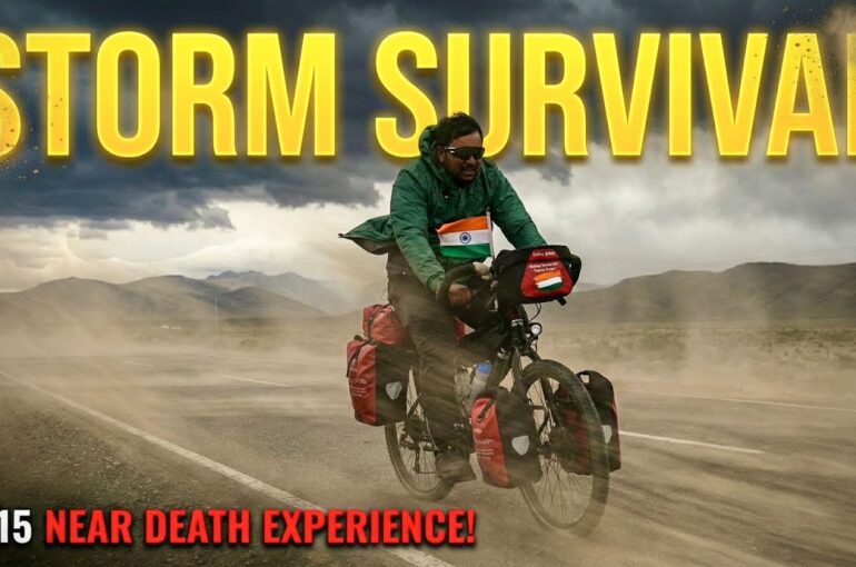 Surviving Patagonia Wind Storm Ride | Dangerous Cycling Days | Pole to Pole Ep.15