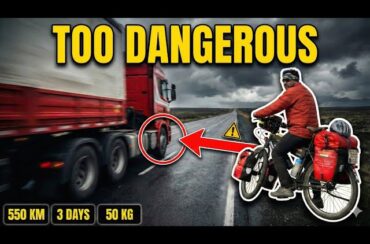 BIGGEST Mistake in Chile 🇨🇱INDIAN CYCLE BABA vs. HIGHWAY || EP.27
