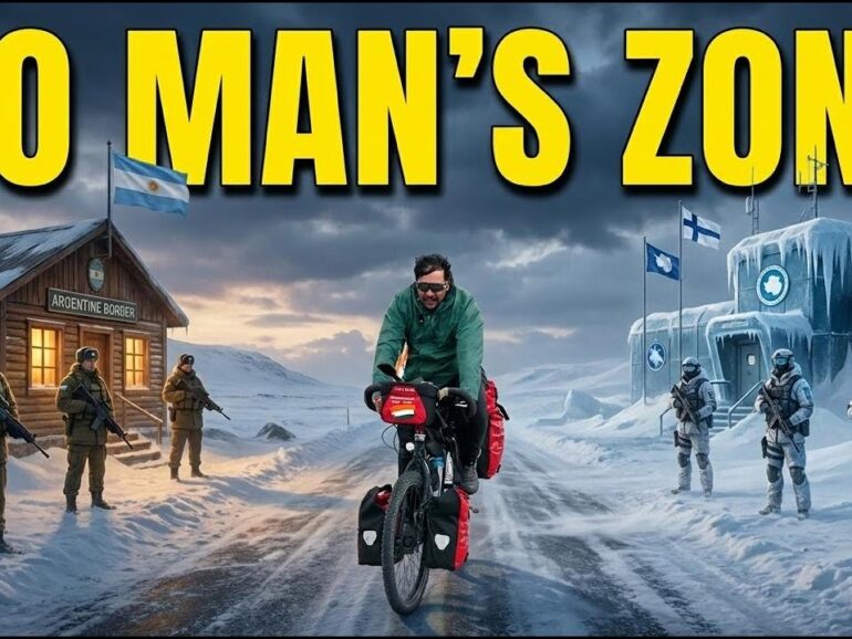 CAMPING at International BORDER in ARGENTINA | Pole to Pole Ep.14