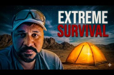 Indian Alone in the Atacama Desert… SCARIEST Night ⛺ Ep. 36