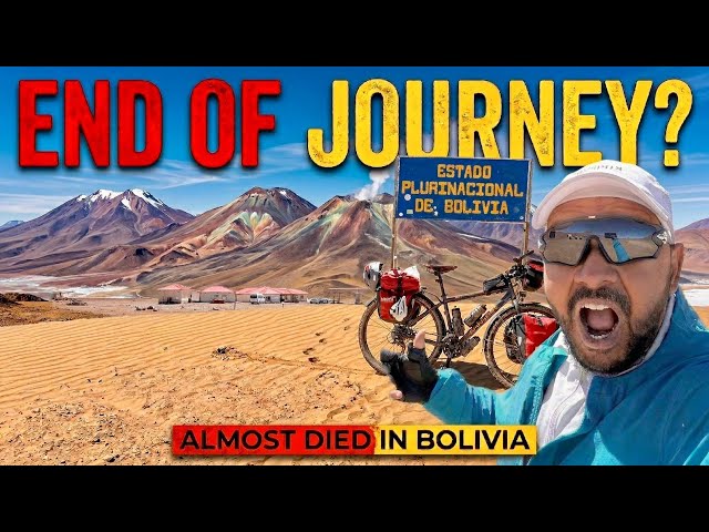 MY LAST RIDE? 😰 | Almost Died in Bolivia 🇧🇴 | India to Alaska Ep. 42