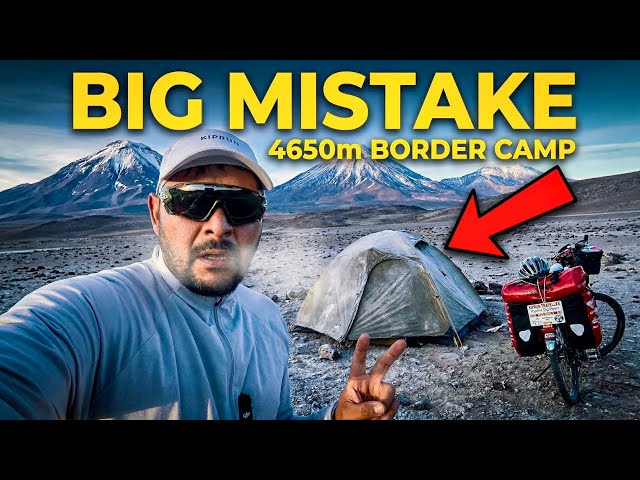 I Camped Near One of the World’s Highest International Borders… BIG MISTAKE 🥶 | Ep. 41