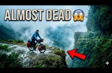 CYCLING On World’s MOST Dangerous ROAD 😱 | DEATH ROAD Bolivia 🇧🇴 Ep.44