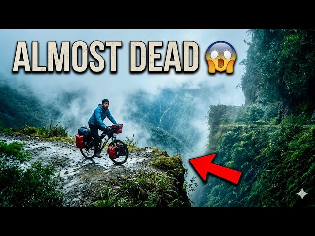 CYCLING On World’s MOST Dangerous ROAD 😱 | DEATH ROAD Bolivia 🇧🇴 Ep.44