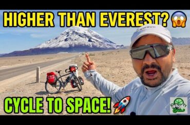 Cycle Trip to the Top of the World 🇪🇨. Everest se bhi UNCHA? Ep.54