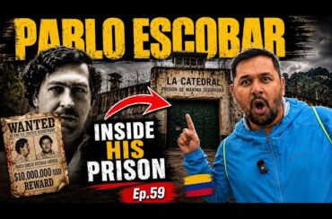 PABLO ESCOBAR 😱 Inside Colombia’s Drug Lord’s Prison 🇨🇴 | Ep.59