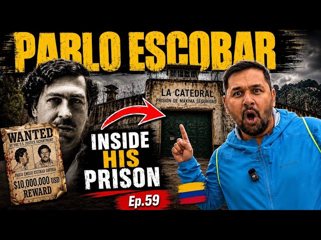PABLO ESCOBAR 😱 Inside Colombia’s Drug Lord’s Prison 🇨🇴 | Ep.59